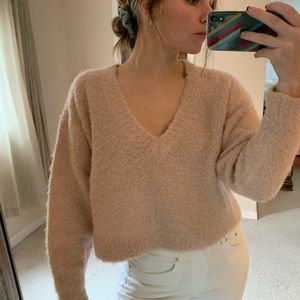 Aritzia Cropped Sweater